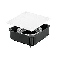 Коробка распаячная КМП-020-024 для полых стен с металлическими лапками, клеммником и крышкой (116х116х45) PROxima | код  plc-kmp-020-024 | EKF